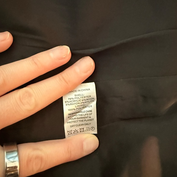 Hill House Tatiana Skirt Black Tweed M - Picture 6 of 7